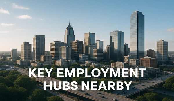 Key Employment Hubs Nearby