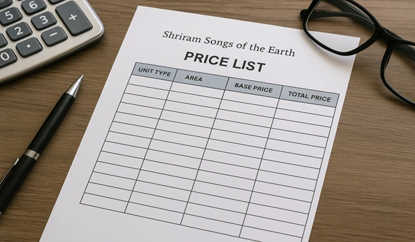 Featured Image of Shriram Songs of the Earth Price List
